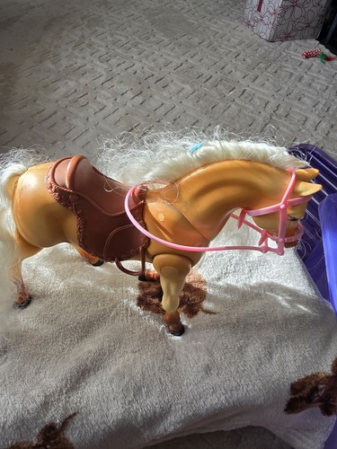 Vintage barbie tawny the - tawny, horse