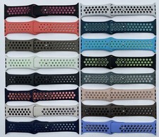Genuine Apple Watch Nike Sport Band 49mm 46mm 45mm 44mm 42mm 41mm ALL COLOURS