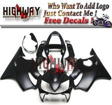 Motorrad ABS Fairings Bodywork fairing Kit for Honda CBR600 F4i 01-03 all black