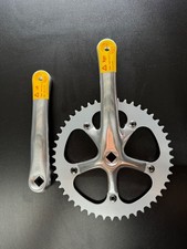 Polished Bicycle Crank Set 48T