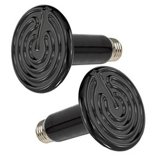Reliable For Reptile Infrared Heat Bulb Lamp Emitter 200W 24 Hour Heat Source