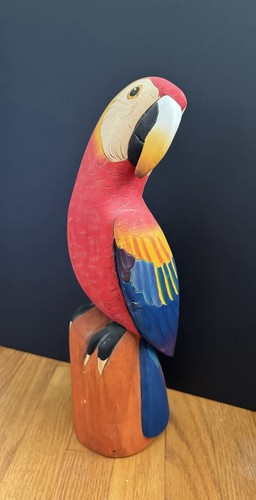 Vintage macaw parrot hand - vintage,