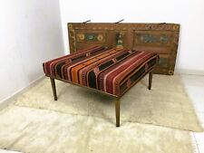Handmade Kilim Ottoman Coffee Table Tea Table Mid Table Upholstered Bench 36x36