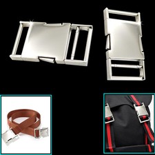Metal Side Release Buckles Clips for Webbing Strap Squeeze Fasteners Delrin Belt