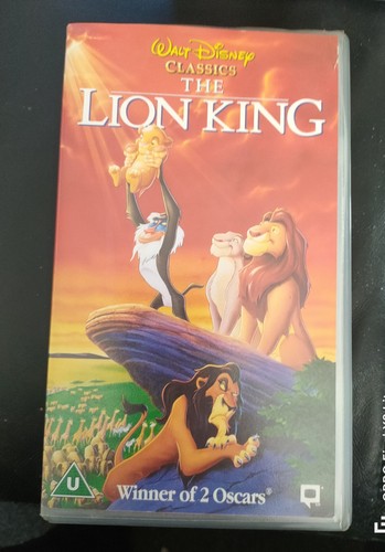 Vintage the lion king vhs - lion,