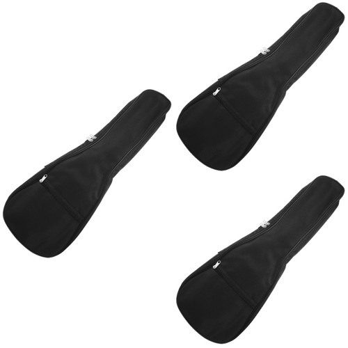 Black oxford cloth ukulele - black,
