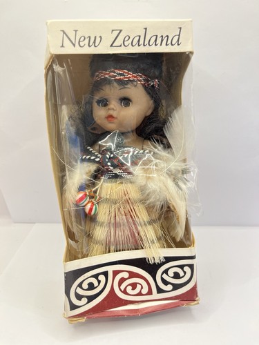 New zealand doll maori - new,