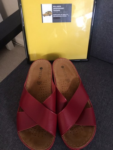 Pavers ladies leather red - pavers,