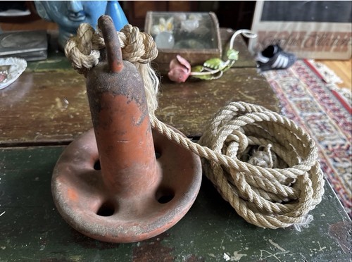 Vintage cast iron - cast, anchor