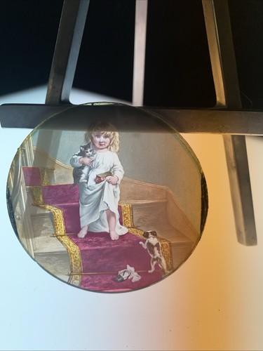 Magic lantern victorian - victorian, glass
