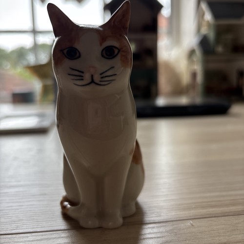 Quail pottery ceramic cat - quail,