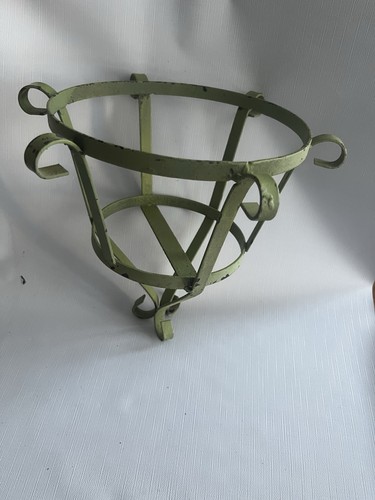 Vintage green wrought iron - vintage,