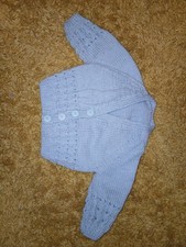 New Born Baby (Hand Knitted) Cardigan
