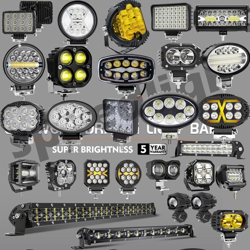 Led work light - bar, flood