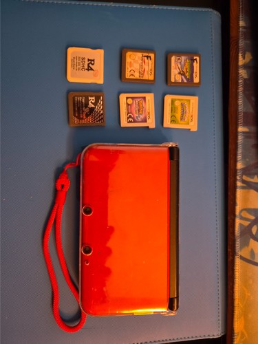 Nintendo 3ds red bundle - nintendo,