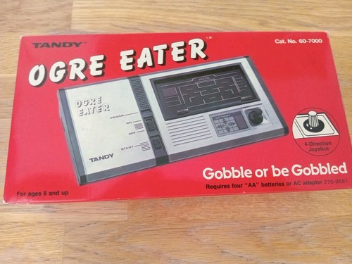 Tandy ogre eater vfd - tandy, handheld