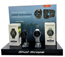 Shot Scope G5 GPS Golf Watch USED - CHECKED BY SHOT SCOPE 36k Pre Loaded Courses