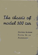 FIAT MOUSE 500A INSTRUCTION