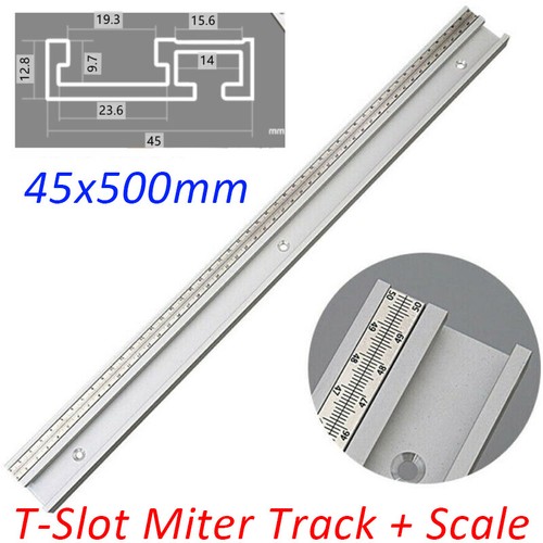 50cm slot track miter - t-slot, t-track
