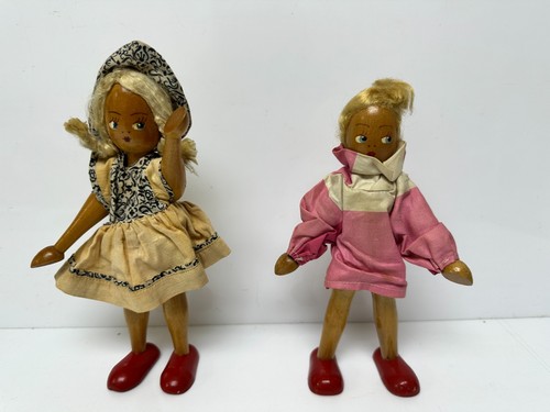 Vintage wooden polish peg - polish, doll