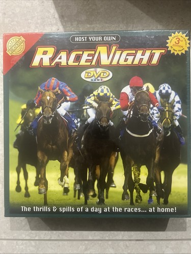 Race night dvd game - race, host