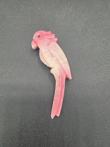 Vintage pink parrot - vintage,