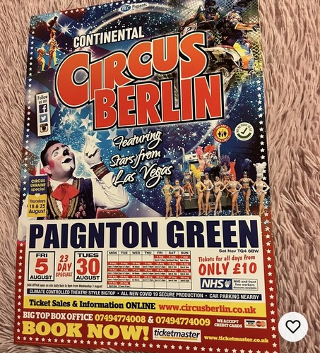 Circus berlin poster - circus,