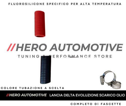 7683763 oil return hose lancia - oil,