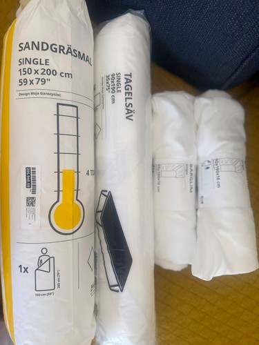 New ikea bedding set - single,