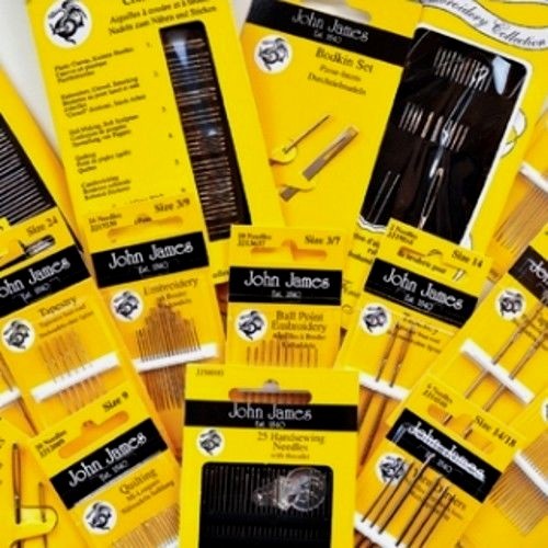 John james hand sewing needles - james,