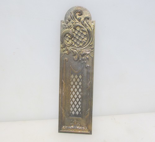 Vintage brass finger - brass, plate