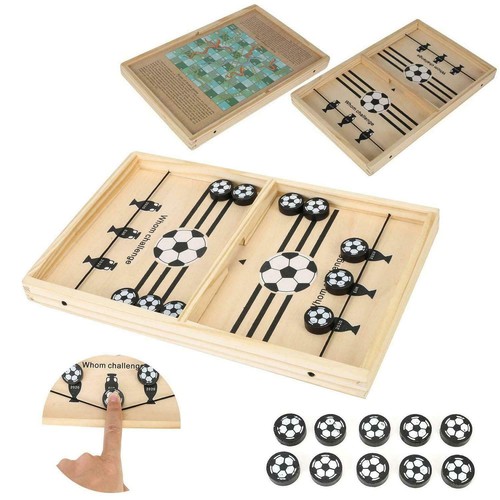 Kids wooden sling puck - 2,