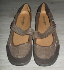 Sketchers Shape Ups Mary Jane Walking Shoes (UK Size 4) Brown - New Without Box