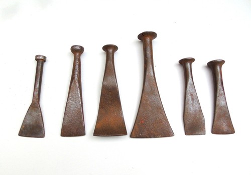 Caulking irons shipwright s - 7, irons,