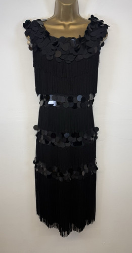 Phase eight dress - black, sequin