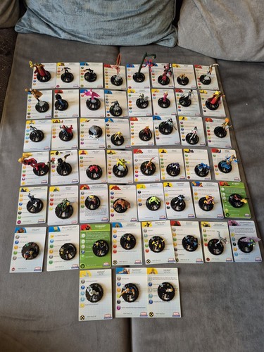 Marvel heroclix figures with - heroclix,