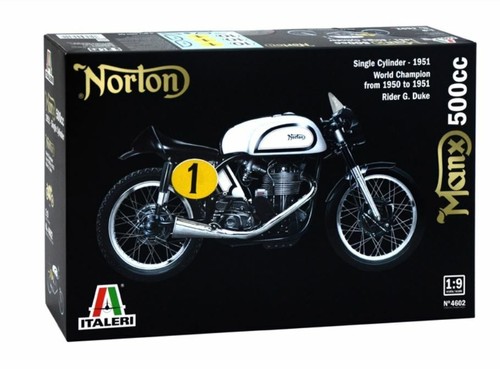 Norton manx 500cc motorbike - norton,