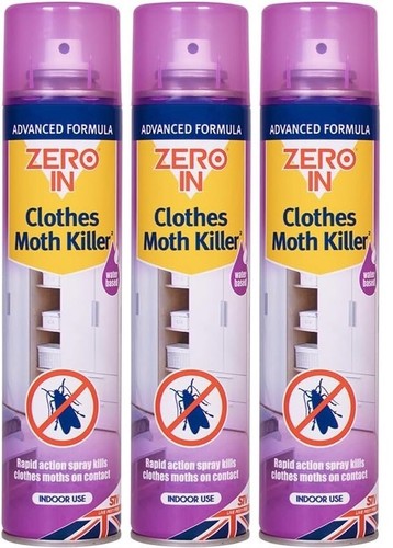 Zero clothes moth killer - clothes,