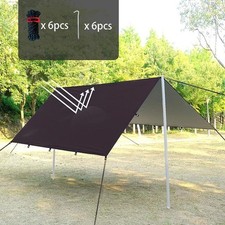 Outdoor Shelter Camping Mat Compact Design Handy Accessories Lightweight Tarp