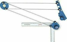 Vintage Drafting Machine With Cover Solid Mini Drafter Universal Boardmaster