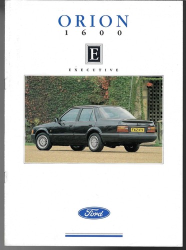 Ford orion 1600 - orion, mk2