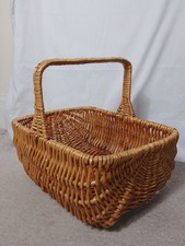 Vintage Large Wicker Shopping