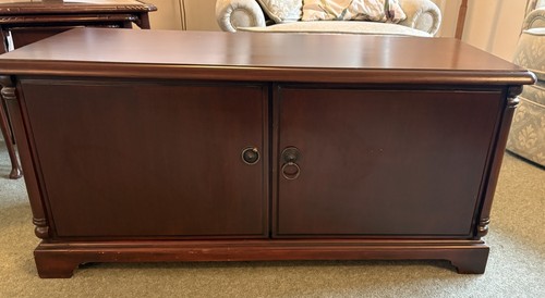 Large mahogany stereo - large, or