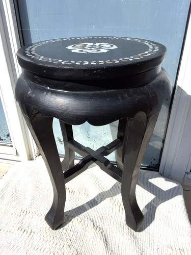 Vintage chinese black lacquer - chinese,