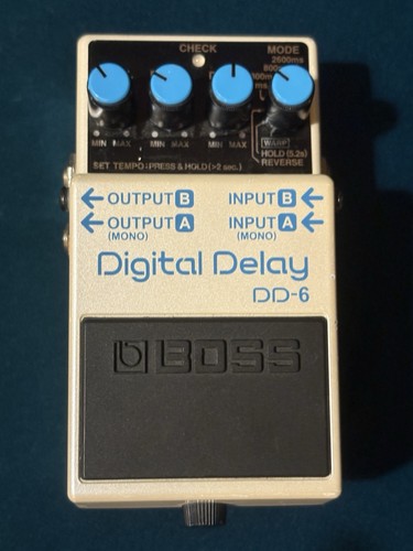 Boss digital delay guitar - dd-6,