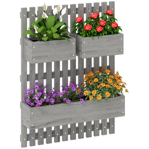 Outsunny wooden garden - wooden,