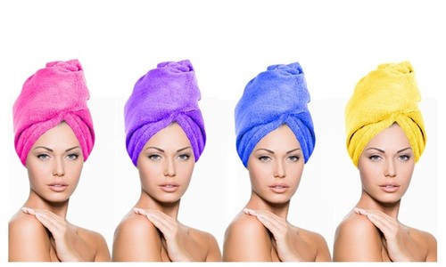 Hair towel wrap turban - hair,