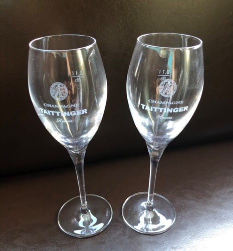 Taittinger champagne flutes - taittinger,