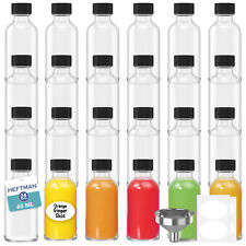 HEFTMAN Mini Glass Bottles