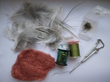 Fly Fishing Fly Tying Accessories materials Job Lot pre-owned used